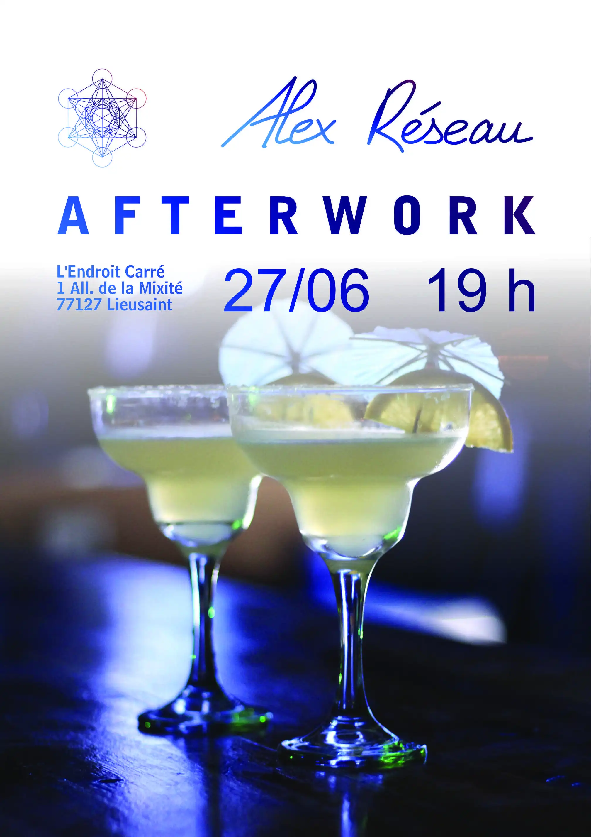 Affiche AfterWork Alex Réseau